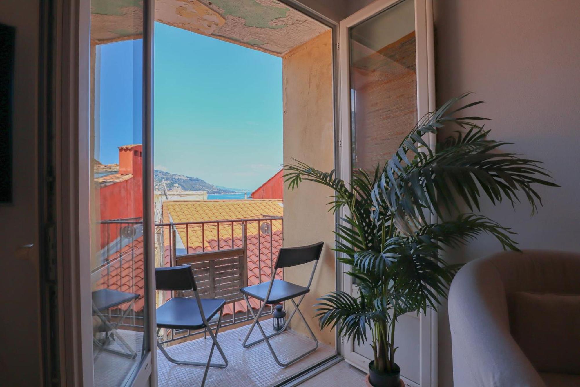 מנטון 'La Belle Vue Mer' Cozy Appartement, Centre, Plage מראה חיצוני תמונה